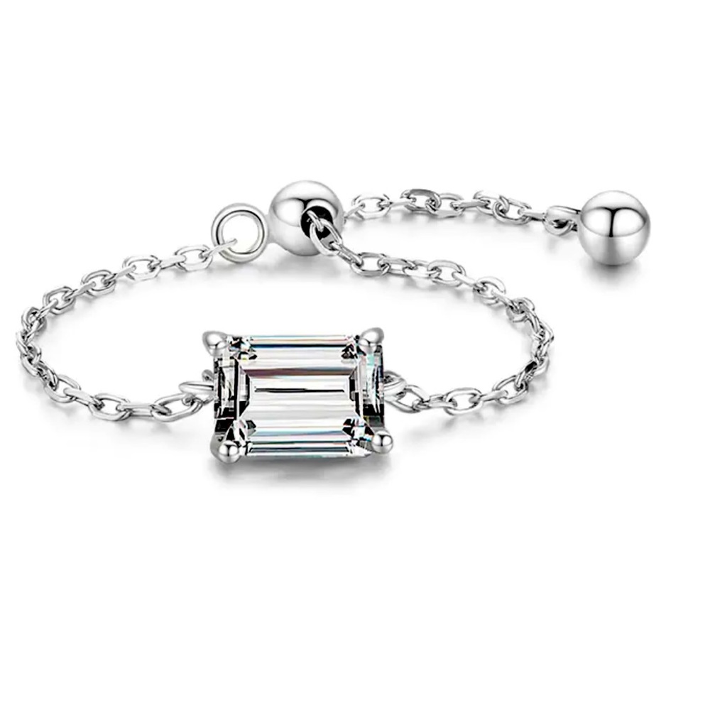 925 Sterling Silver Cubic Zirconia Ring